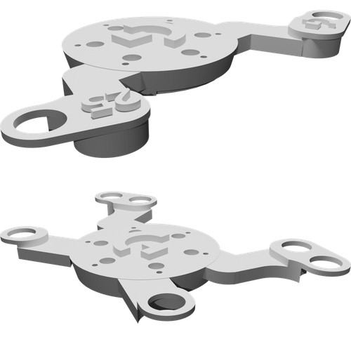 Adattatore volante piastra per - volante,